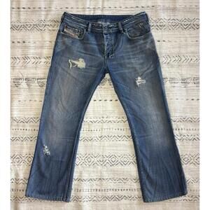 Men’s Vintage Y2K Diesel Industry Denim Jeans Zathan Bootcut Size 36 x 29